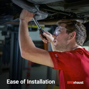 BRExhaust Direct-Fit Replacement Exhaust System 106-0072