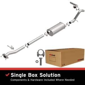BRExhaust Direct-Fit Replacement Exhaust System 106-0011