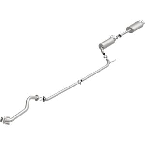 BRExhaust 2006-2011 Honda Civic 1.8L Direct-Fit Replacement Exhaust System