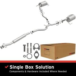 BRExhaust 2005-2009 Subaru Outback 2.5L Direct-Fit Replacement Exhaust System