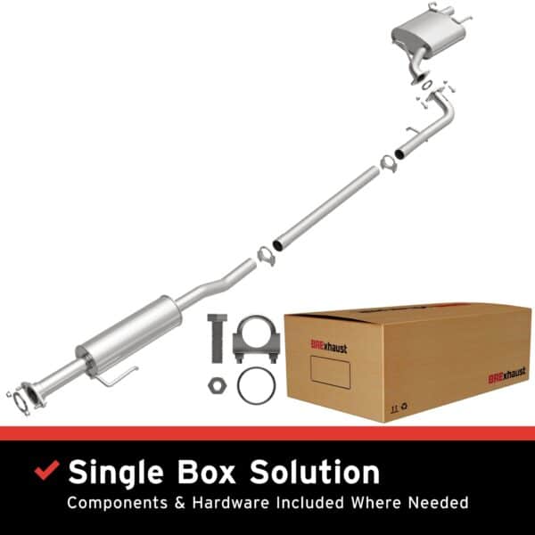 BRExhaust 2007-2011 Toyota Camry Direct-Fit Replacement Exhaust System