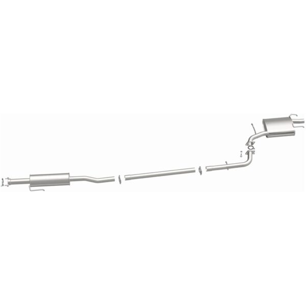 BRExhaust 2007-2011 Toyota Camry Direct-Fit Replacement Exhaust System