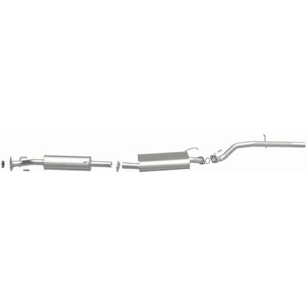 BRExhaust 2003-2011 Honda Element 2.4L Direct-Fit Replacement Exhaust System