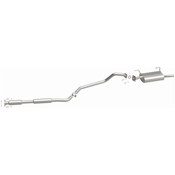 BRExhaust 2000-2001 Nissan Sentra 1.8L Direct-Fit Replacement Exhaust System