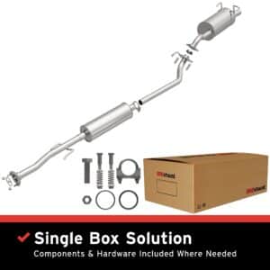 BRExhaust 2007-2009 Honda CR-V 2.4L Direct-Fit Replacement Exhaust System