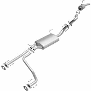 BRExhaust Direct-Fit Replacement Exhaust System 106-0120