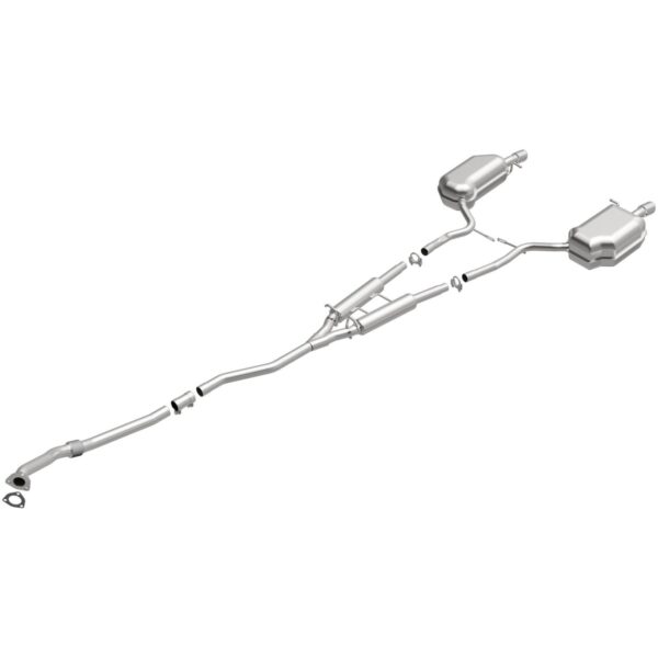 BRExhaust 2002-2005 Audi A4 Quattro 1.8L Direct-Fit Replacement Exhaust System
