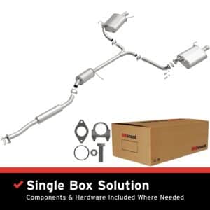 BRExhaust 2004-2008 Acura TSX 2.4L Direct-Fit Replacement Exhaust System