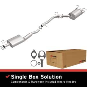 BRExhaust 2003-2004 INFINITI G35 3.5L Direct-Fit Replacement Exhaust System