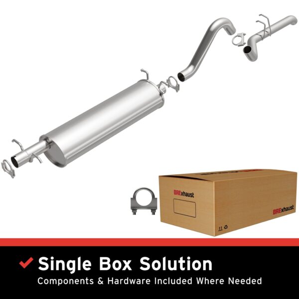 BRExhaust 2000-2003 Dodge Durango Direct-Fit Replacement Exhaust System