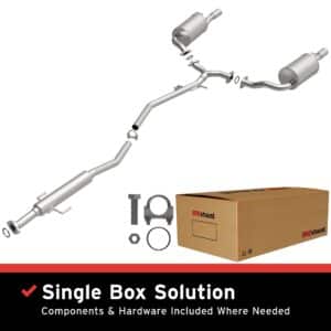 BRExhaust 2003-2008 Mazda 6 2.3L Direct-Fit Replacement Exhaust System