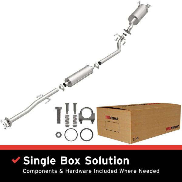 BRExhaust 2010-2011 Honda CR-V 2.4L Direct-Fit Replacement Exhaust System