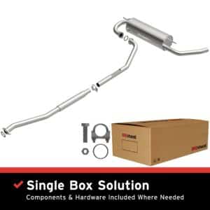 BRExhaust 1996-1997 Toyota RAV4 2.0L Direct-Fit Replacement Exhaust System