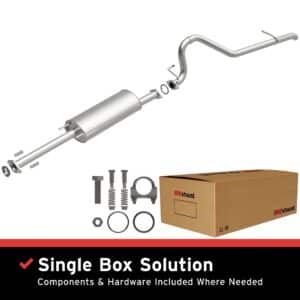 BRExhaust 2002-2003 Suzuki XL-7 2.7L Direct-Fit Replacement Exhaust System