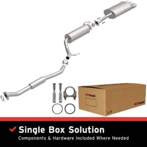BRExhaust 2006-2011 Acura CSX 2.0L Direct-Fit Replacement Exhaust System
