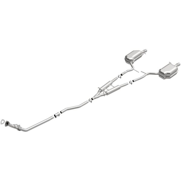 BRExhaust 2002-2003 Audi A4 Quattro 1.8L Direct-Fit Replacement Exhaust System