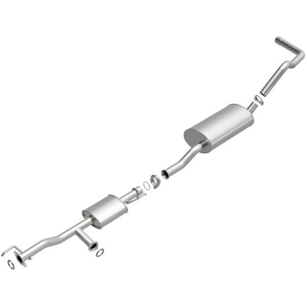 BRExhaust 2003-2004 Toyota Tundra 4.7L Direct-Fit Replacement Exhaust System