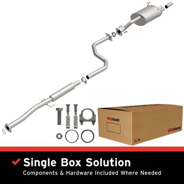 BRExhaust 1994-2001 Acura Integra 1.8L Direct-Fit Replacement Exhaust System