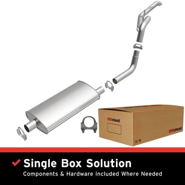 BRExhaust 1993-1995 Jeep Grand Cherokee 4.0L Direct-Fit Replacement Exhaust System