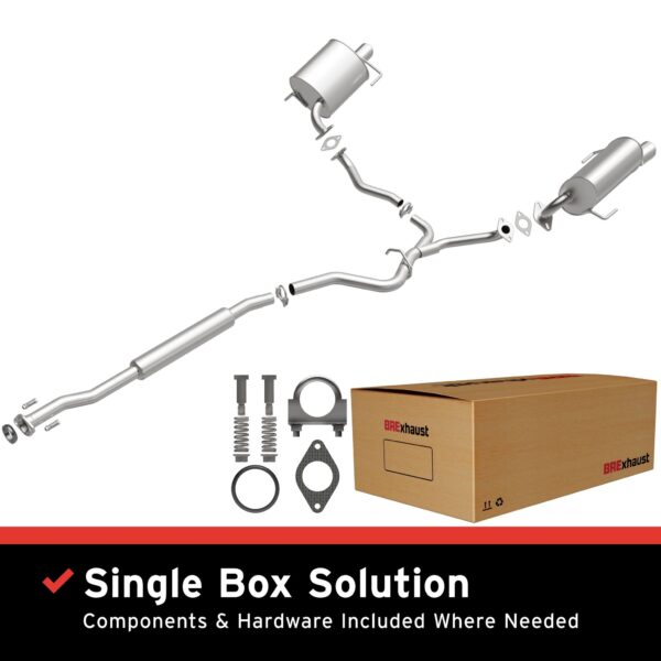 BRExhaust 2005-2007 Subaru Legacy 2.5L Direct-Fit Replacement Exhaust System