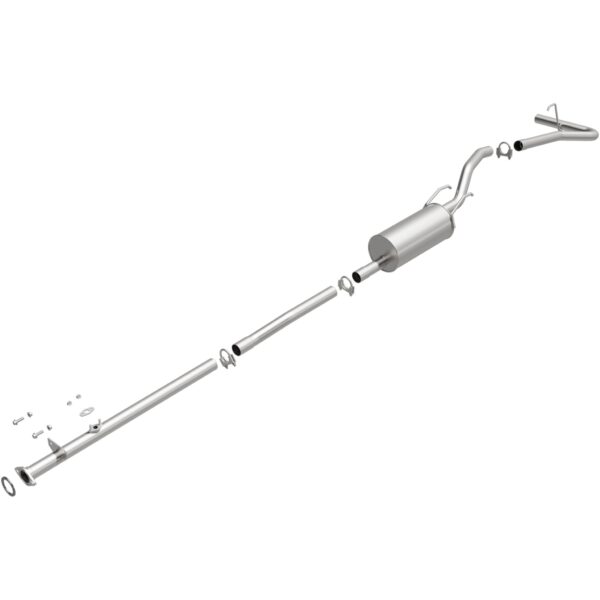 BRExhaust 1998-2000 Toyota Tacoma 2.4L Direct-Fit Replacement Exhaust System