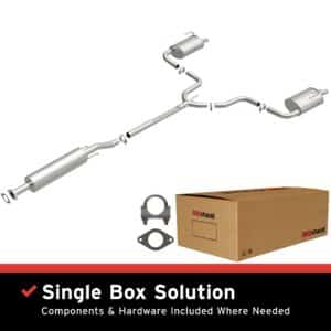 BRExhaust 2007-2012 Nissan Altima Direct-Fit Replacement Exhaust System