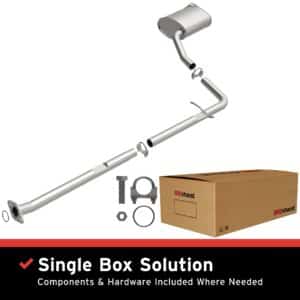 BRExhaust 2011-2014 Hyundai Sonata Direct-Fit Replacement Exhaust System