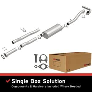 BRExhaust Direct-Fit Replacement Exhaust System 106-0513
