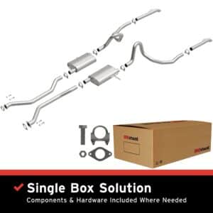 BRExhaust Direct-Fit Replacement Exhaust System 106-0618