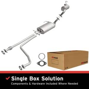 BRExhaust Direct-Fit Replacement Exhaust System 106-0712
