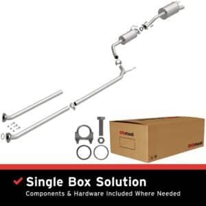 BRExhaust 2006-2011 Honda Civic 1.8L Direct-Fit Replacement Exhaust System