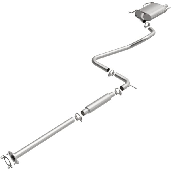 BRExhaust 1998-2001 Nissan Altima 2.4L Direct-Fit Replacement Exhaust System