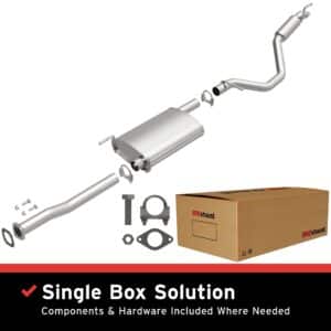 BRExhaust 2014-2019 Toyota Highlander 3.5L Direct-Fit Replacement Exhaust System