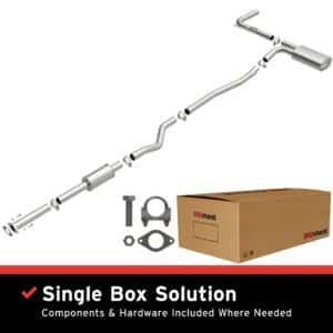 BRExhaust 2013-2017 Ford Fusion 2.5L Direct-Fit Replacement Exhaust System