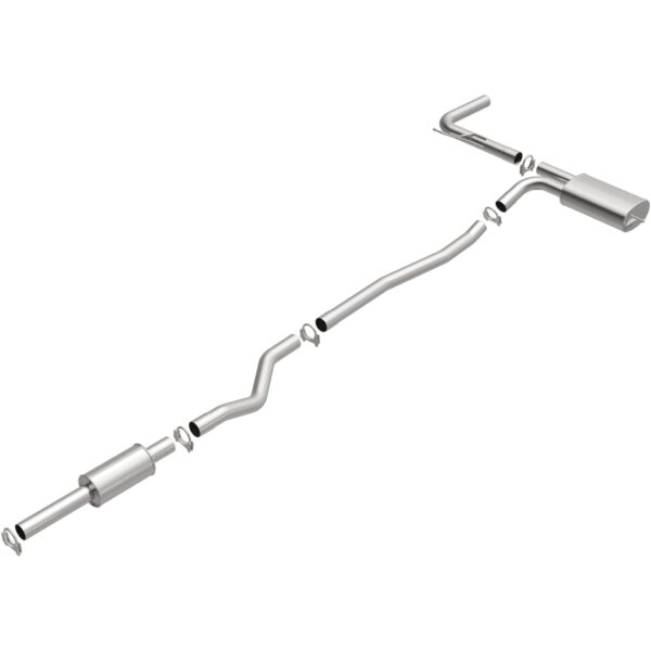 BRExhaust 2013-2018 Ford Fusion Direct-Fit Replacement Exhaust System