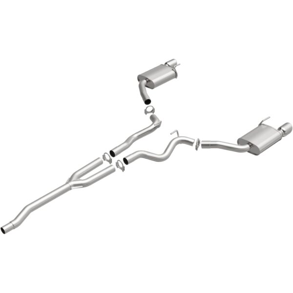 BRExhaust 2015-2023 Ford Mustang 2.3L Direct-Fit Replacement Exhaust System