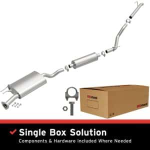 BRExhaust Direct-Fit Replacement Exhaust System 106-0840