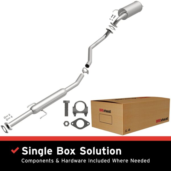 BRExhaust 2004-2008 Kia Direct-Fit Replacement Exhaust System