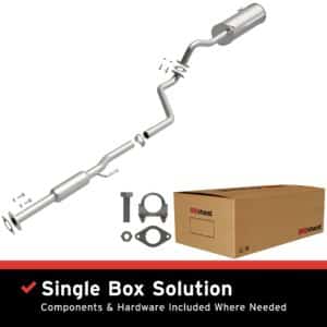 BRExhaust 2014-2016 Kia Forte 1.8L Direct-Fit Replacement Exhaust System