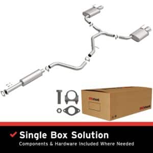 BRExhaust 2011-2017 Buick Regal 2.0L Direct-Fit Replacement Exhaust System