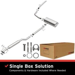 BRExhaust 2011-2016 Toyota Sienna 3.5L Direct-Fit Replacement Exhaust System