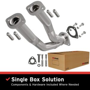 BRExhaust 2000-2000 Jeep Cherokee 4.0L Direct-Fit Front Pipe Kit