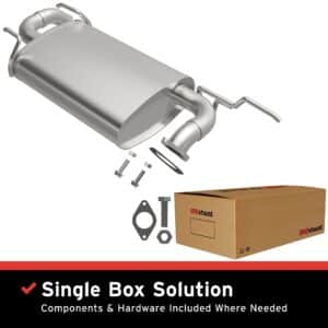 BRExhaust 2012-2020 Subaru Direct-Fit Muffler Kit