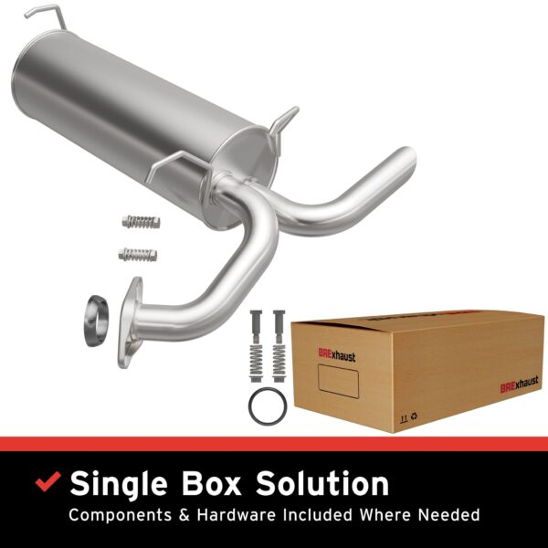 BRExhaust 2011-2017 Nissan Juke 1.6L Direct-Fit Muffler Kit