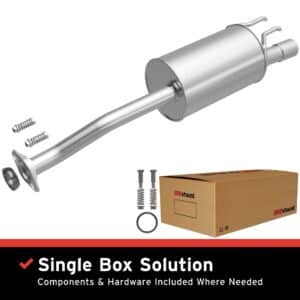 BRExhaust 2006-2011 Honda Civic Direct-Fit Muffler Kit