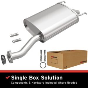 BRExhaust 2007-2008 Honda Fit 1.5L Direct-Fit Muffler Kit