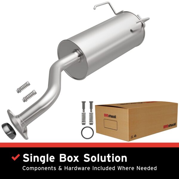 BRExhaust 2002-2006 Honda CR-V 2.4L Direct-Fit Muffler Kit