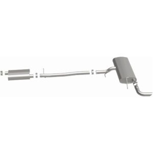 BRExhaust Stainless Steel Direct-Fit Replacement Exhaust System 116-0020
