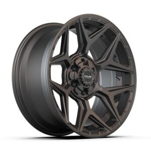 4PLAY Gen3 4P06 20x9 6x5.5 & 6x135mm 0et in Satin Black - 4P06-20090-6D55-0B1