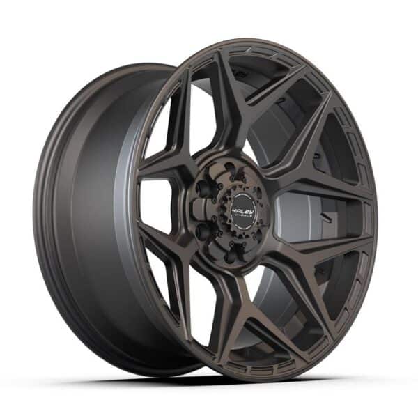 4PLAY Gen3 4P06 20x9 6x5.5 & 6x135mm 0et in Satin Black - 4P06-20090-6D55-0B1
